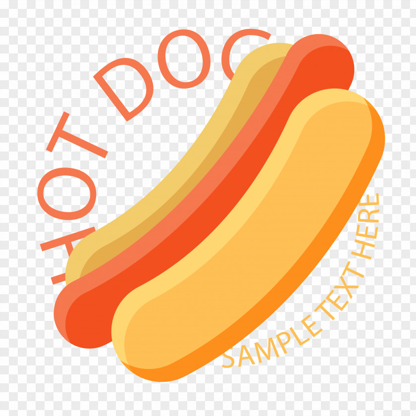 Vector Hot Dog Fast Food Euclidean Clip Art PNG
