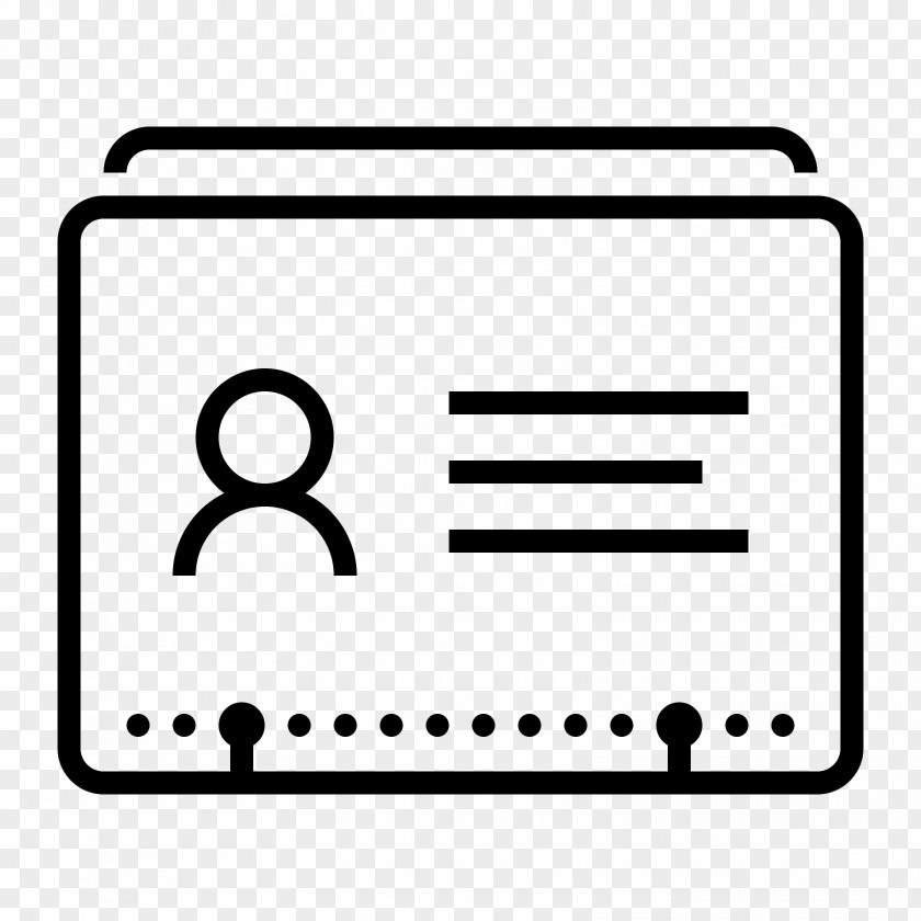 Contact Icon Identity Document PNG
