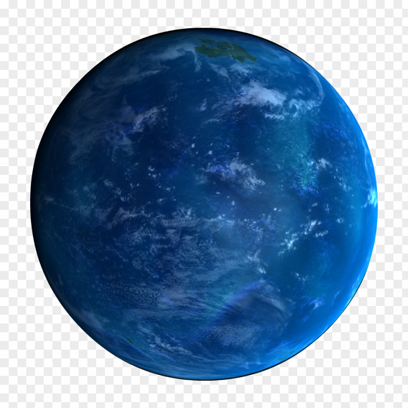 Earth Ocean Planet HD 189733 B Exoplanet PNG
