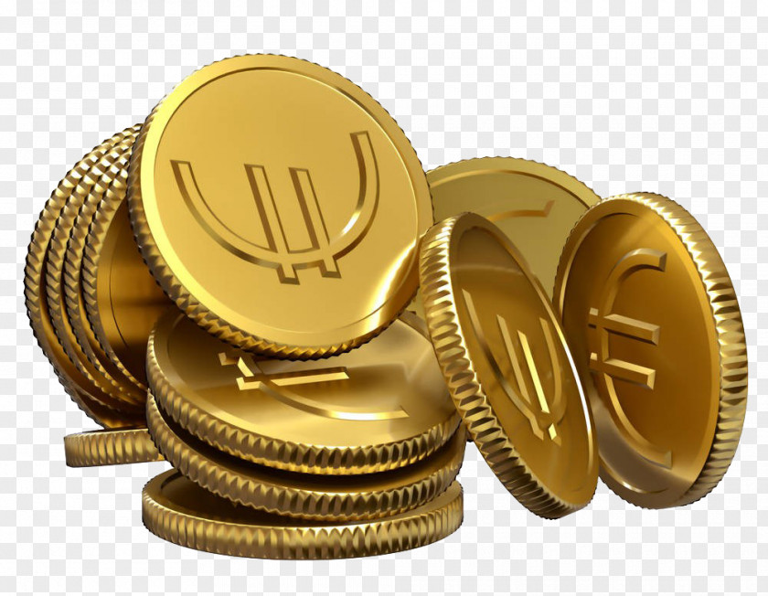 Euro Coin Illustration Royalty-free PNG