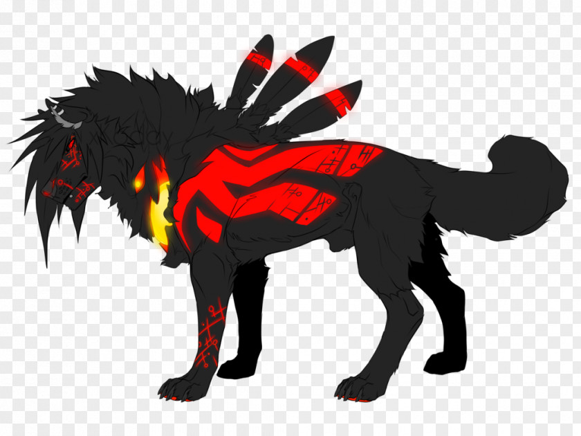 Fire Wolf Drawing Idea DeviantArt PNG