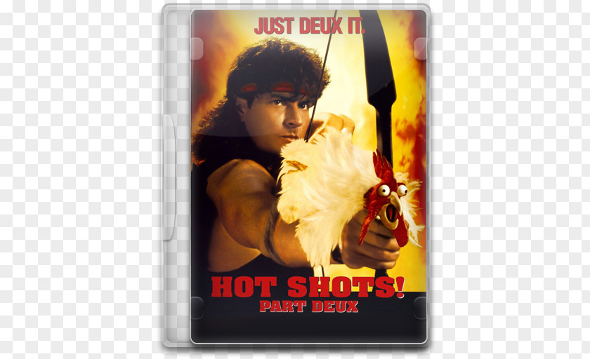 Hot Line Shots! Part Deux Charlie Sheen Lt. Sean Topper Harley Film Parody PNG