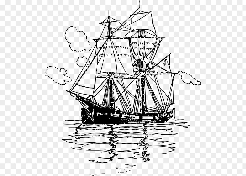 Sailing Ship Sailboat PNG