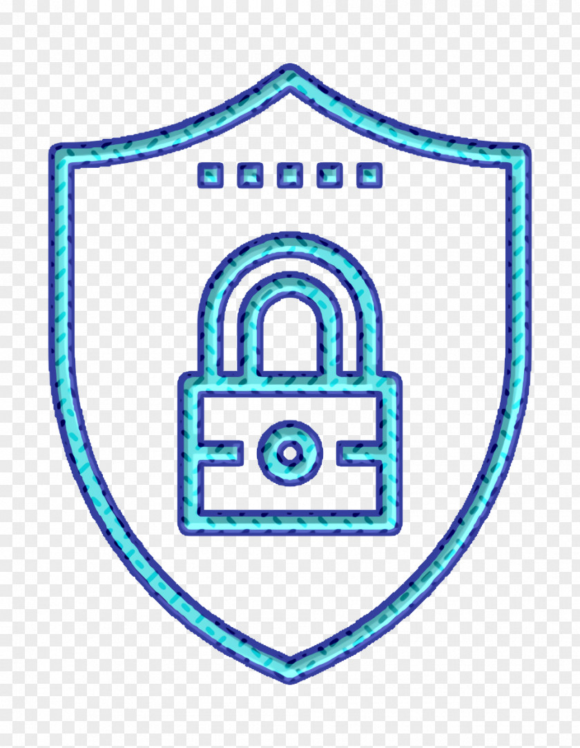 Shield Icon Padlock Security PNG