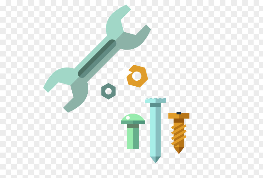 Spanner Decoration Appliances Wrench Tool Cartoon PNG
