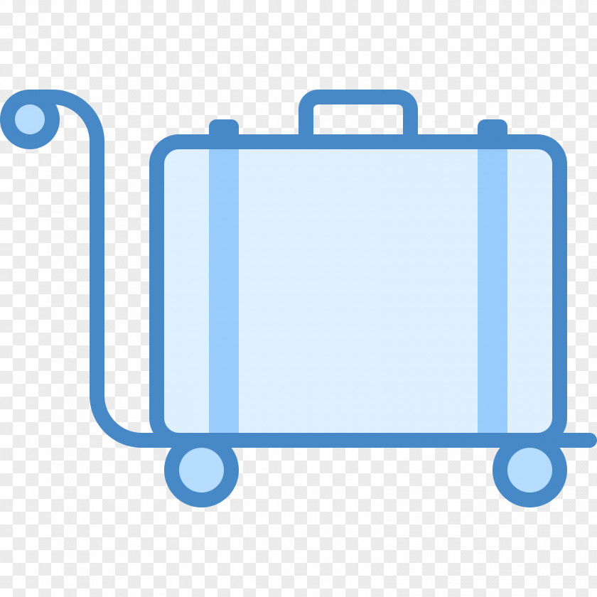Trolly Flight Travel Boarding Pass Baggage Cart PNG