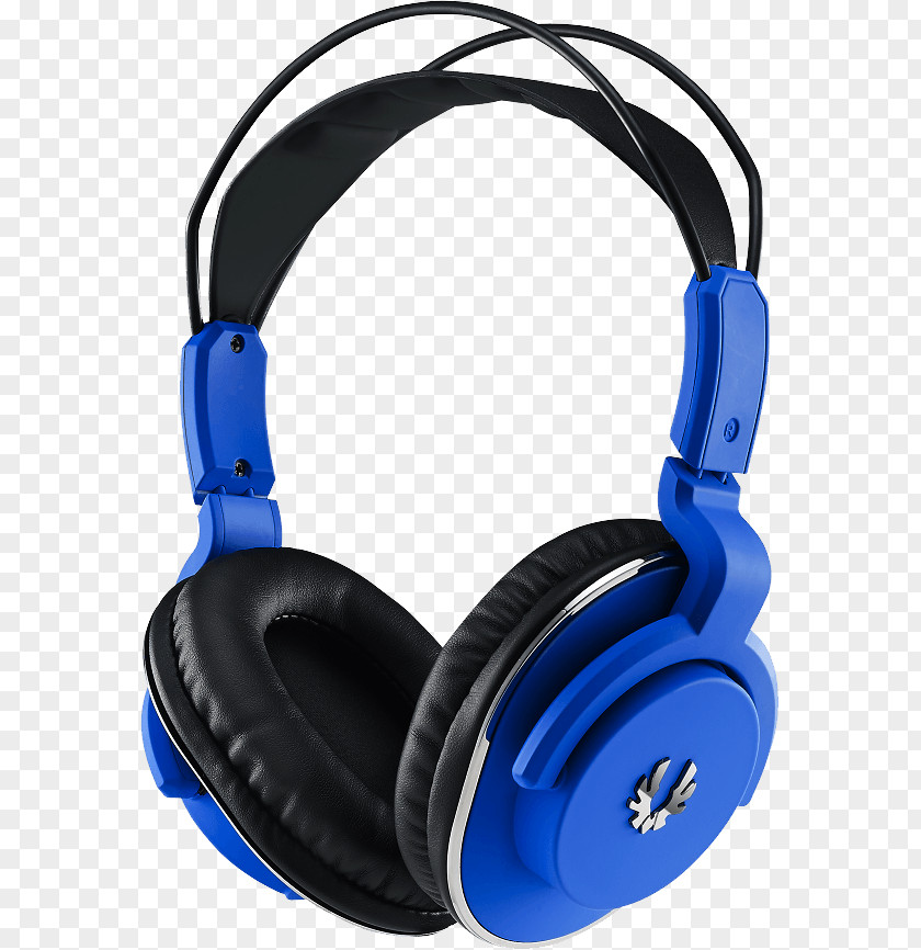 Blue Headphones Image Microphone Headset Phone Connector Personal Computer PNG