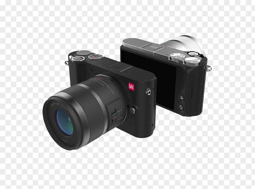 Camera Mirrorless Interchangeable-lens Xiaomi Yi Micro Four Thirds System PNG