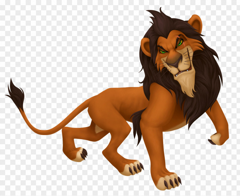 Lion Image, Free Image Download, Picture, Lions Kingdom Hearts II HD 2.5 Remix Scar Simba PNG