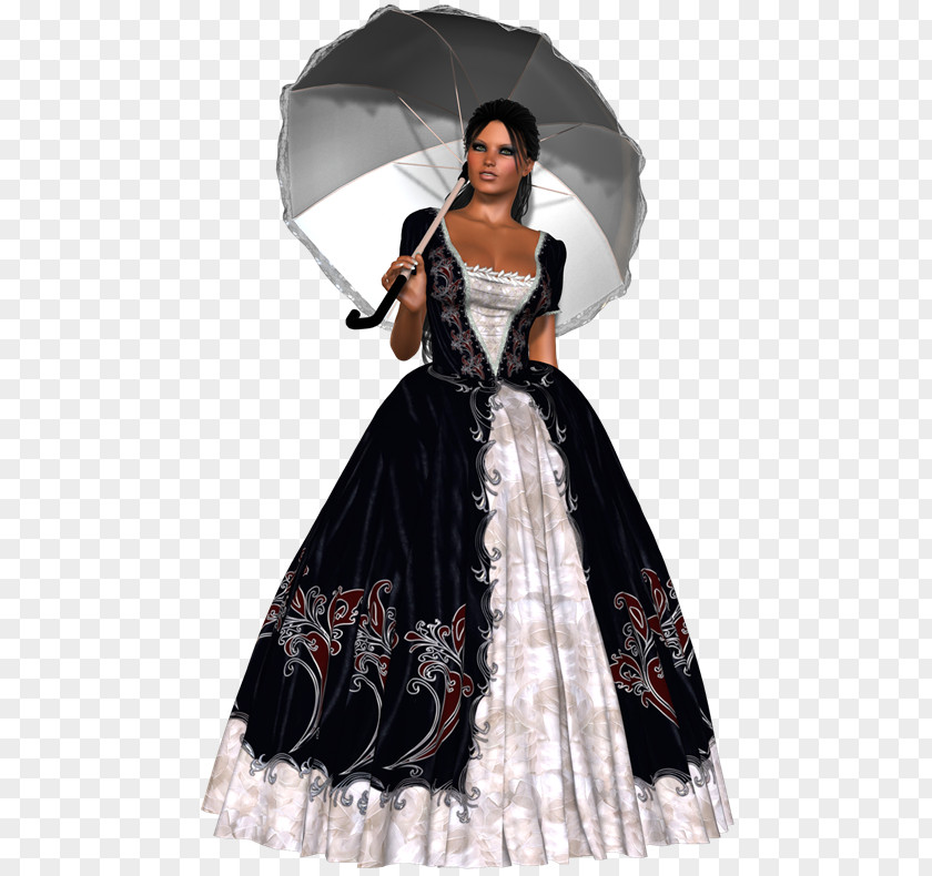 Mujeres Victorian Fashion Hit Single Dress Woman Era PNG