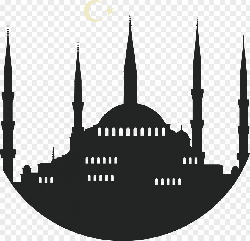 Silhouette Of The Church Islam Sultan Ahmed Mosque Hippodrome Constantinople U0130znik Sultanahmet, Fatih PNG