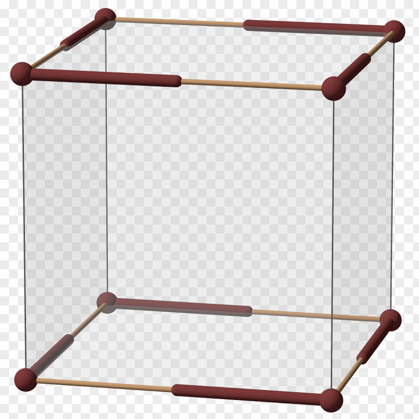 Solid White Cube Square Net Pyramid PNG