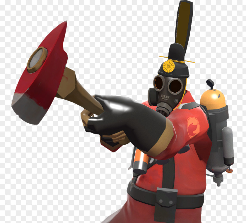 Team Fortress 2 Crown Japan Robot Pyro Concept PNG