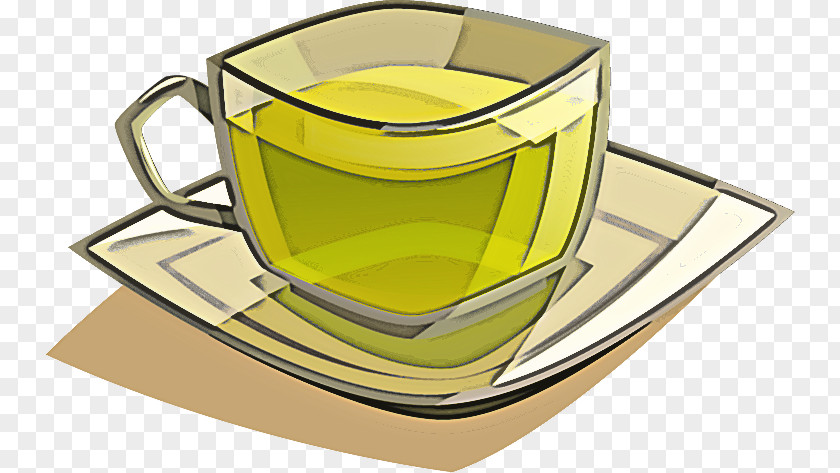 Yellow Drinkware Serveware Tableware Teacup PNG