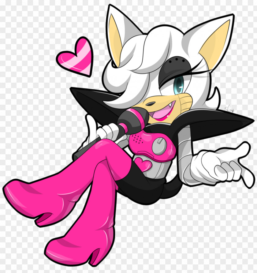 Aton Rouge The Bat Sonic Hedgehog Amy Rose PNG