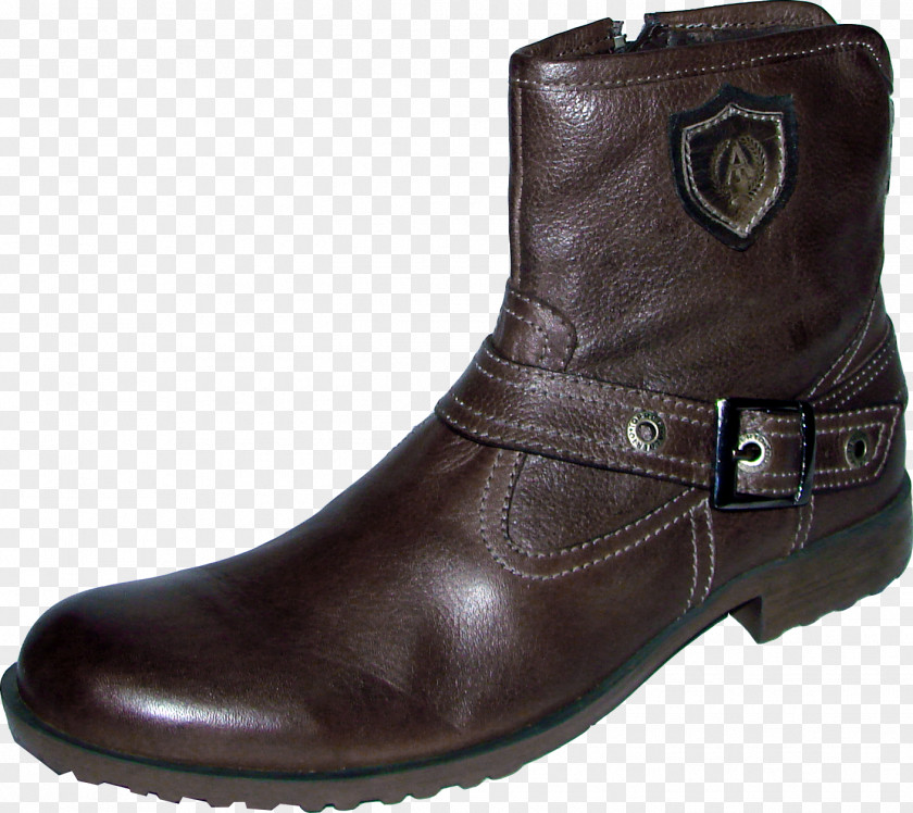 Boot Motorcycle Cowboy Leather Shoe PNG
