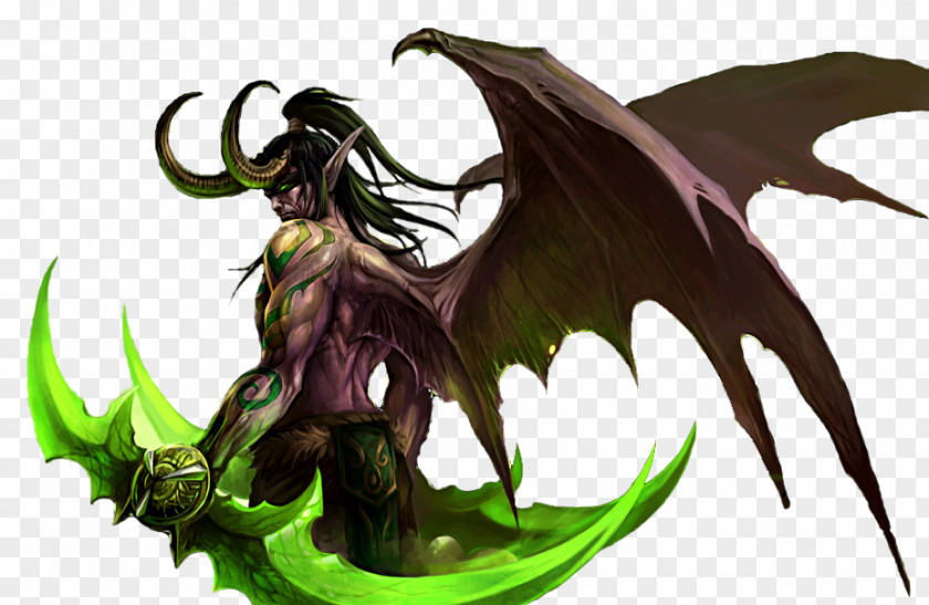 Horde Illidan: World Of Warcraft Illidan Stormrage Warcraft: Legion Heroes The Storm PNG