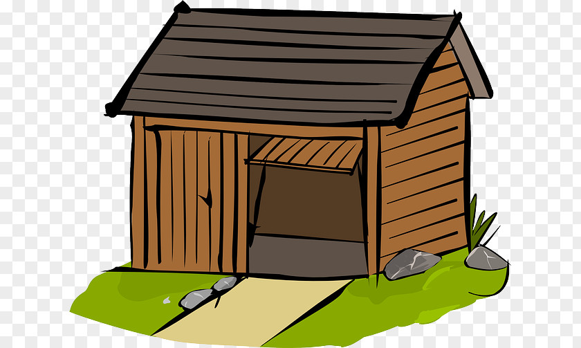 Hut House Log Cabin Clip Art PNG