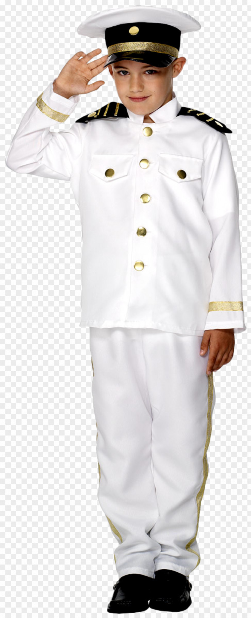 Navy Uniform Costume Party Boy Halloween Child PNG