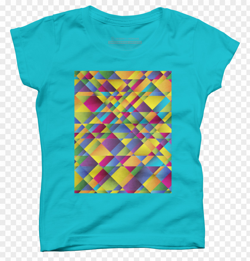Printed T-shirt Garment Fabric Pattern Shading Pat Clothing Sleeve Neckline PNG