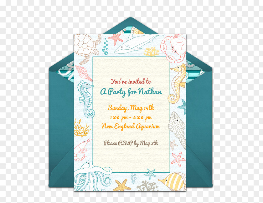 Sea Wedding Invitation Under The Party Birthday PNG
