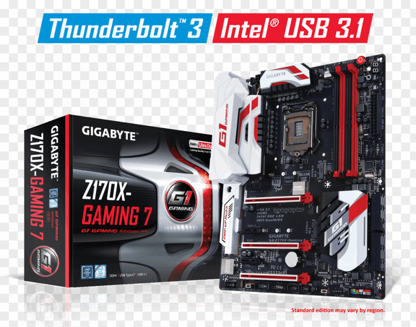 Thunderbolt Motherboard LGA 1151 ATX Gigabyte Technology PCI Express PNG