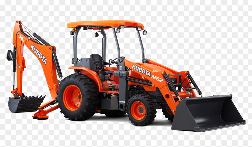 Tractor Backhoe Loader Heavy Machinery PNG