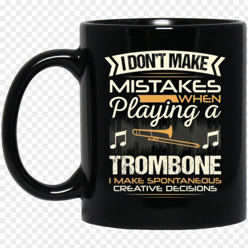 Trombone Mug Coffee Tea Ceramic Mother PNG