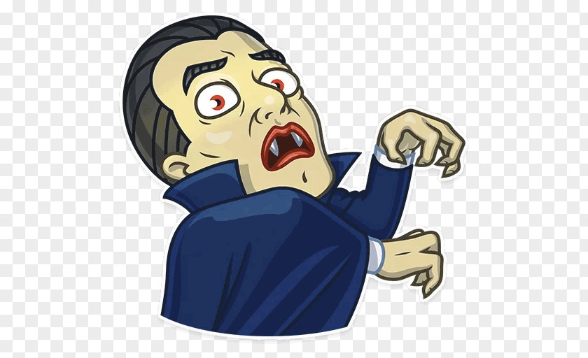 Vampire Count Dracula Sticker Horror Fiction PNG