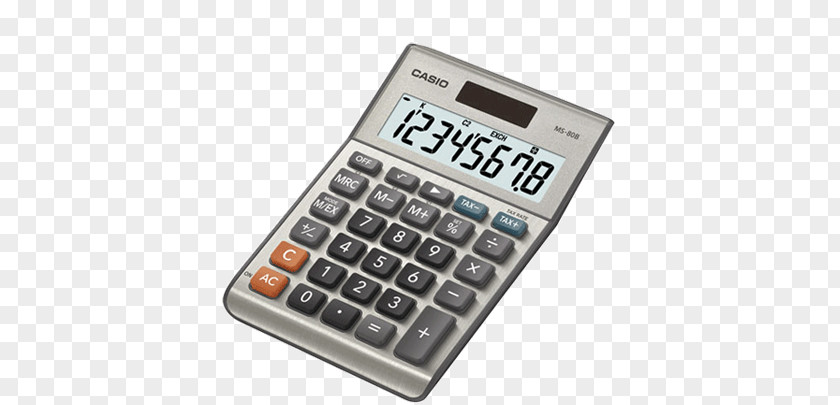 Casio Graphic Calculators Desktop Calculator MS-80B SL-300VER PNG