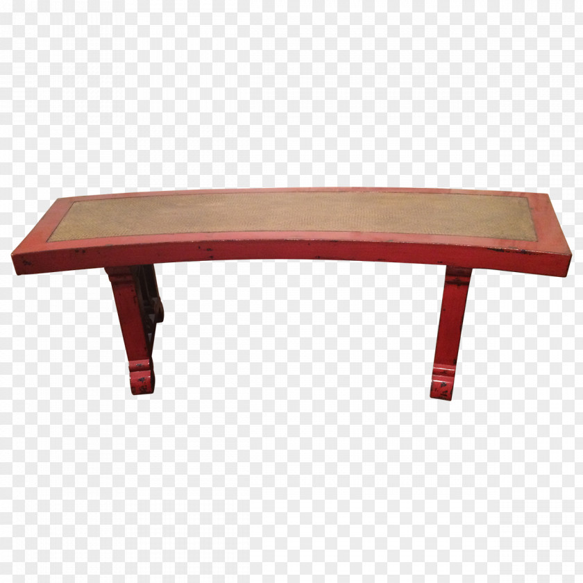 Curved Bench Coffee Tables Rectangle PNG