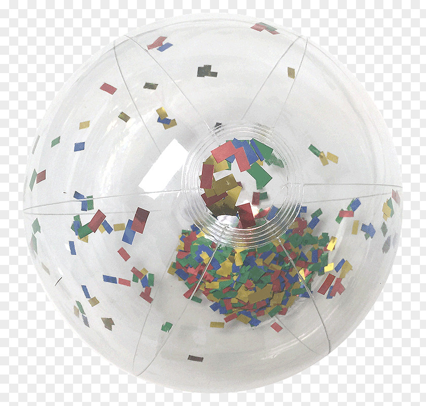 Glitter Confetti Sphere PNG