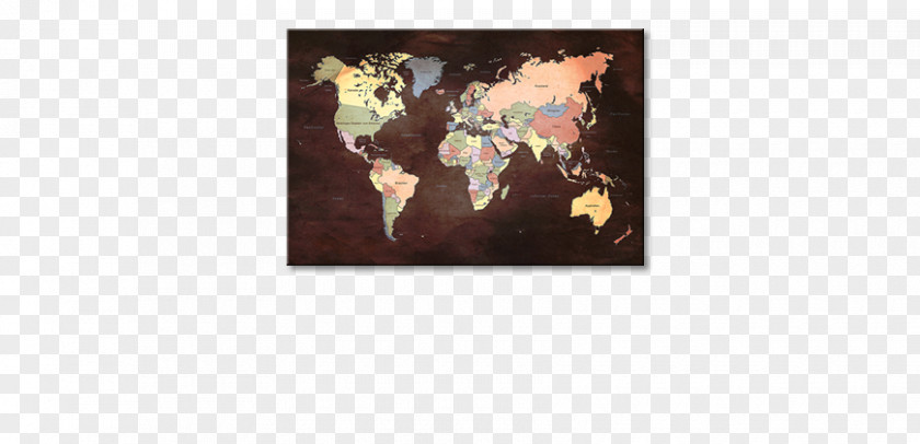 Hand Painted Ice Cream World Map Etsy Craft PNG
