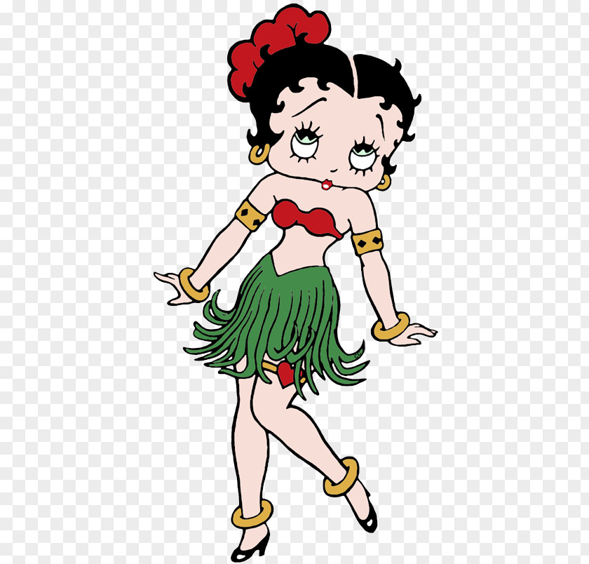 Saint Patrick's Day Betty Boop Animation PNG