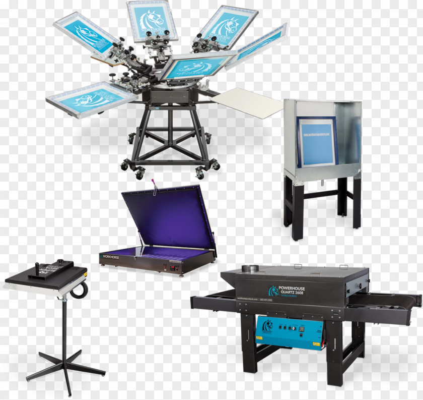 Screen Printing Clothes Dryer Machine Curing PNG