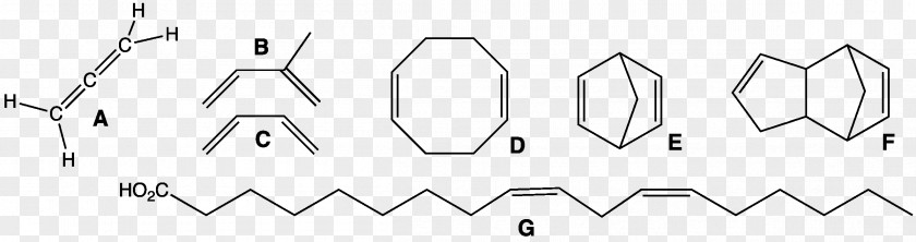 1,3-Butadiene Double Bond Chemical Cyclooctene PNG