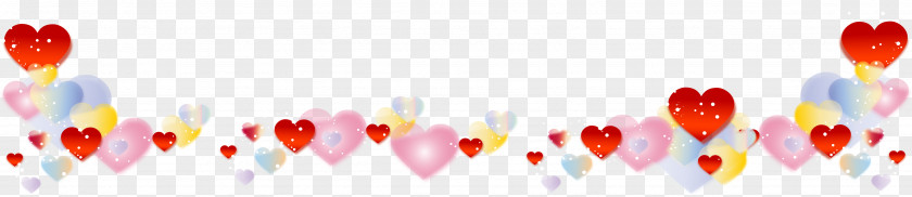 Colored Hearts Heart Euclidean Vector PNG