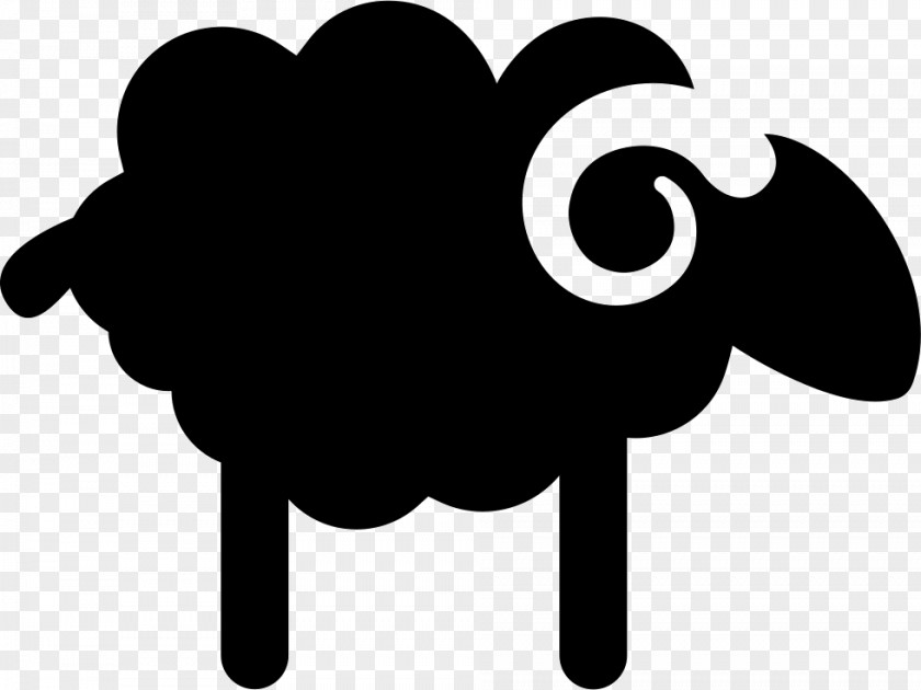 Goat Dorset Horn Wool Black Sheep Clip Art PNG