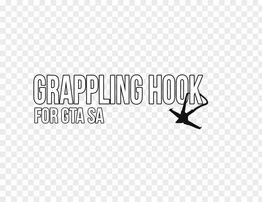 Grappling Hook Logo Brand Font PNG