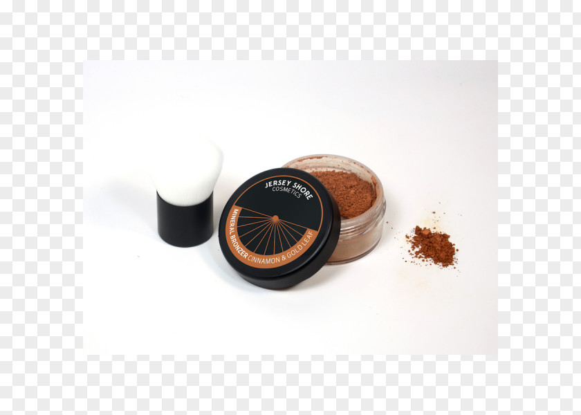 Natural Minerals Face Powder Brown Flavor PNG