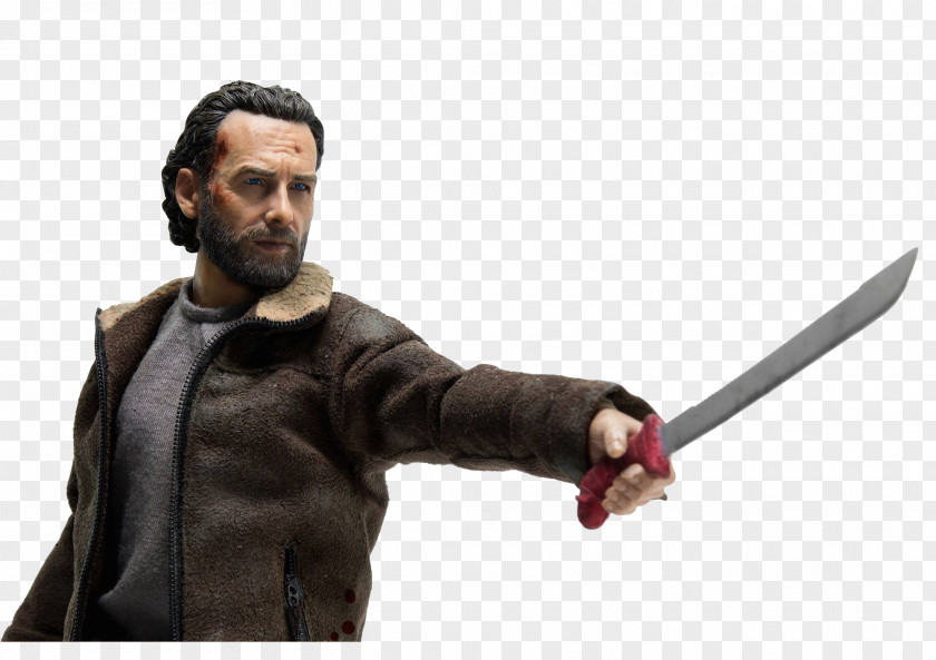 The Walking Dead Andrew Lincoln Rick Grimes Michonne Action & Toy Figures PNG