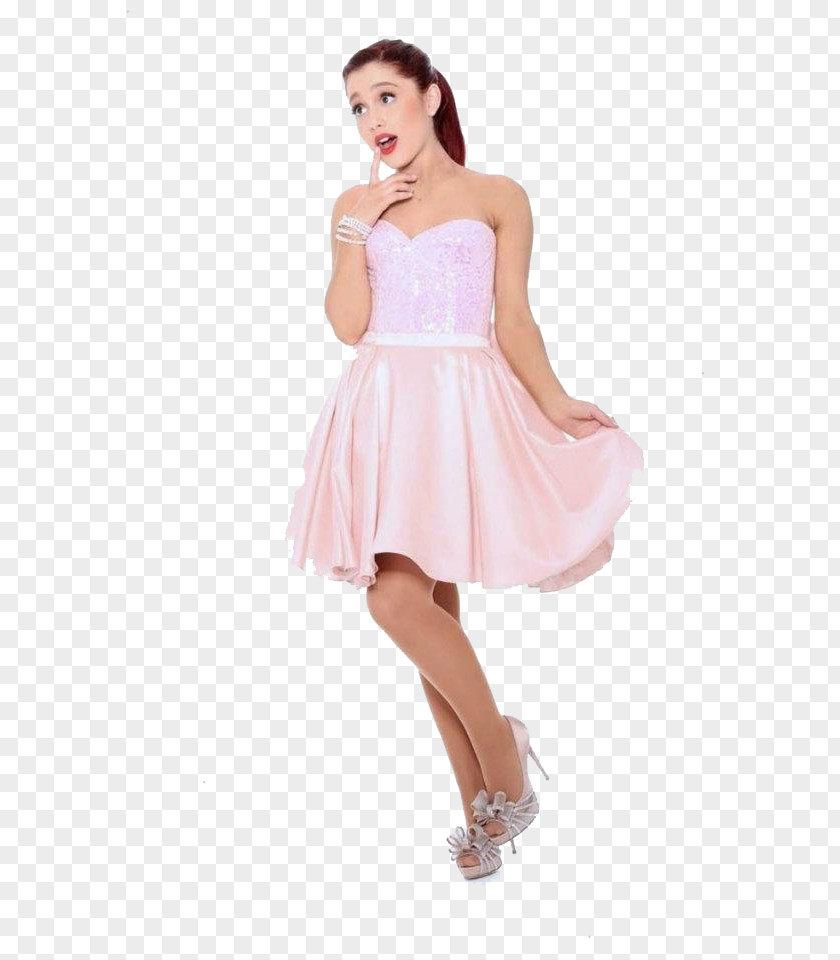Ariana Grande Victorious Dress Cover Art PNG