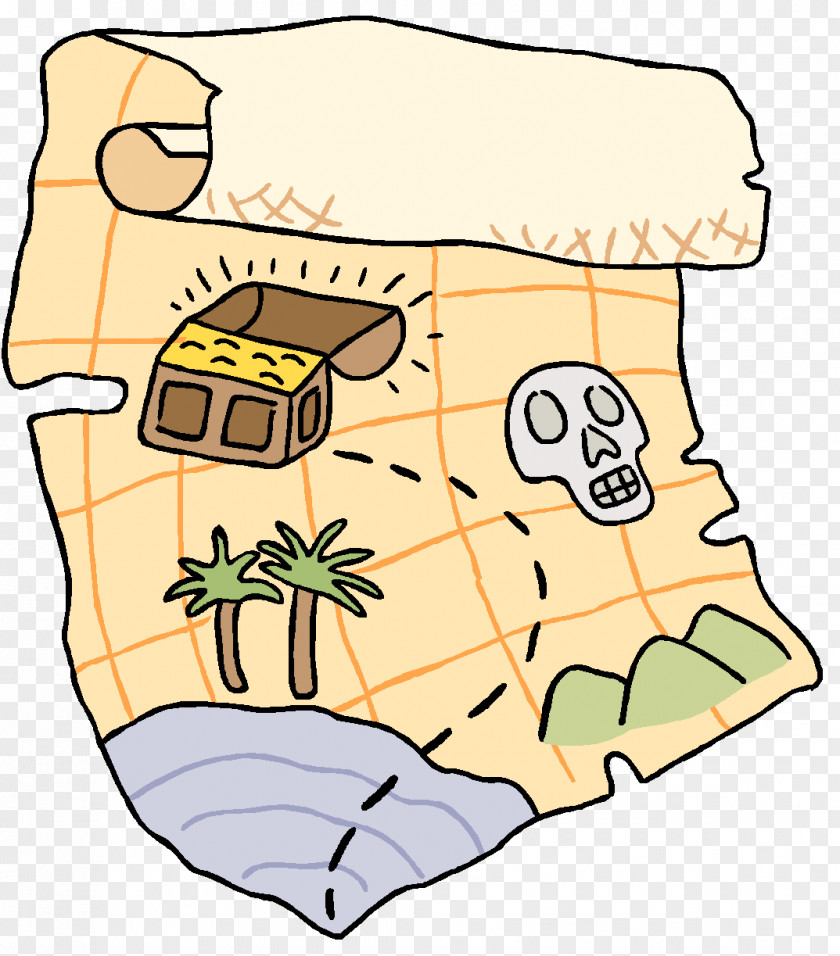 Map Treasure Buried Clip Art PNG