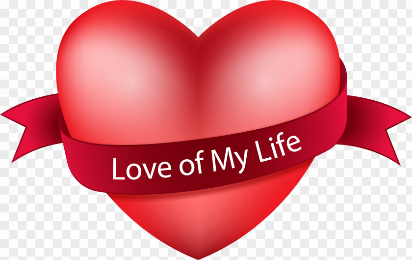 Life In Love Heart PNG