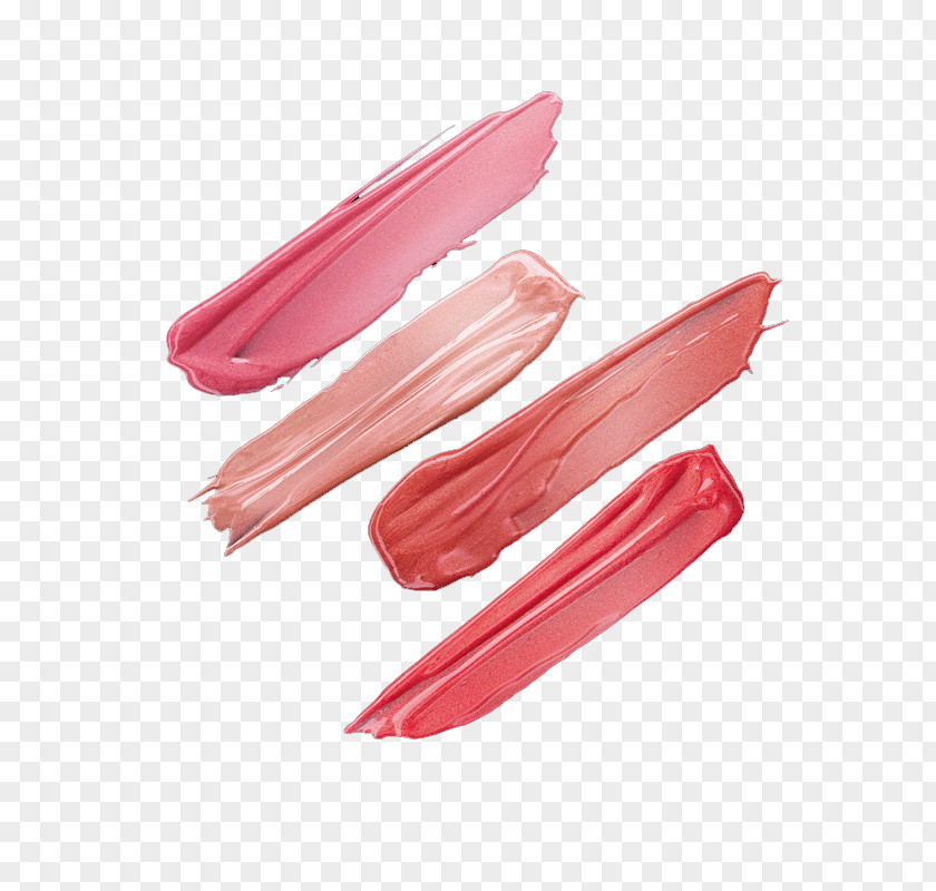 Makeup Brushes Lipstick Make-up Red Brush PNG