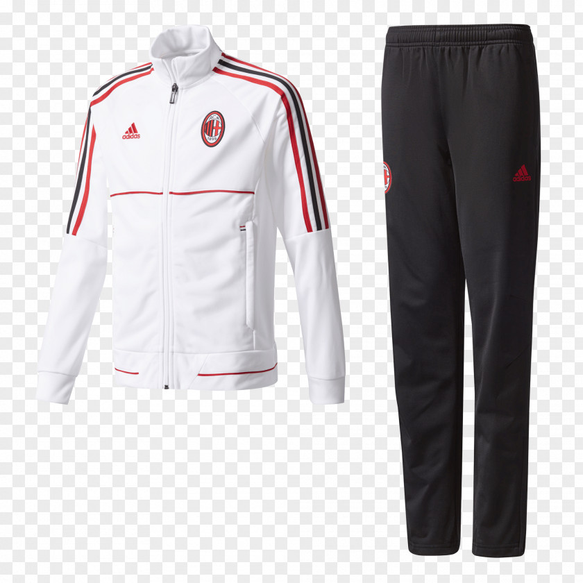 Partly Tracksuit A.C. Milan Serie A UEFA Champions League Football PNG