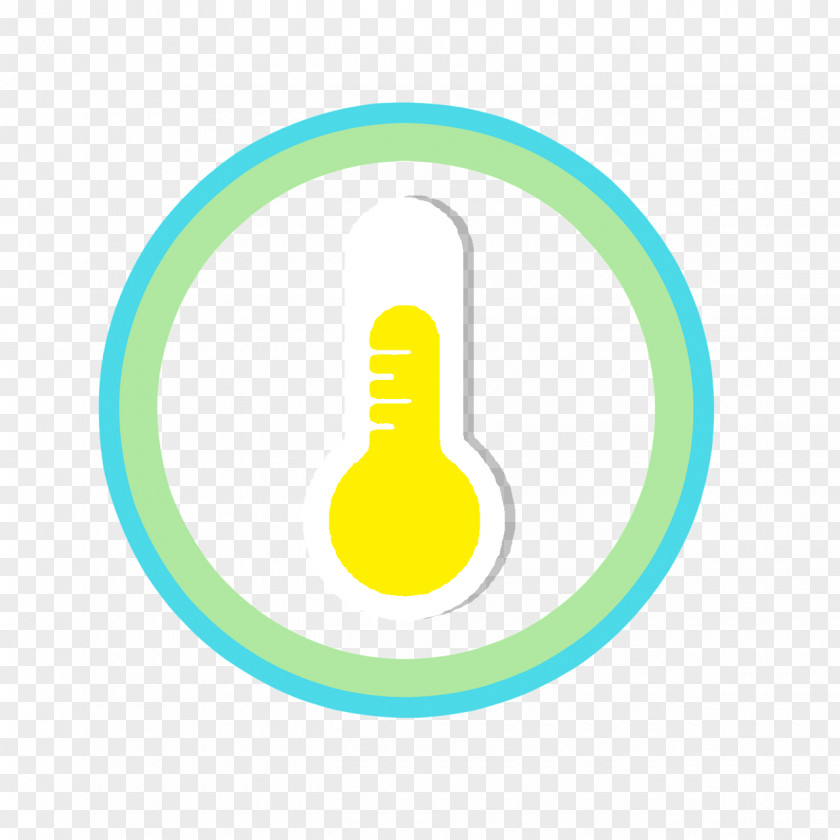 Temperature Logo Yellow Area PNG