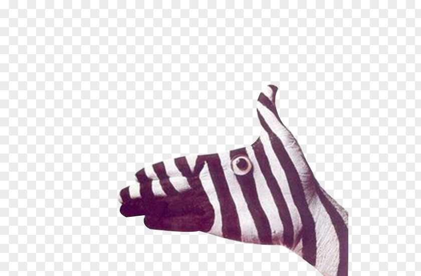 Zebra Hand Painting Artist PNG