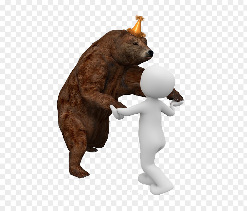 Bears And People Playing Bear Dance Stock Photography Royalty-free Illustration PNG