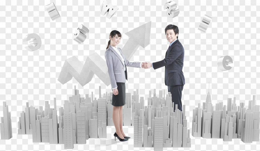 Business Men And Women Shaking Hands Businessperson Company E-commerce PNG